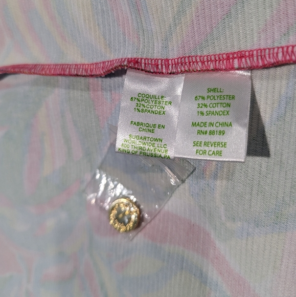 Lilly Pulitzer shift dress with 3/4 sleeve - Picture 9 of 9